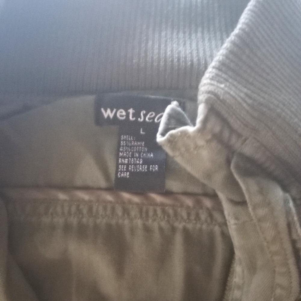 Green jacket size large